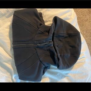 Black Lululemon zip up hoodie